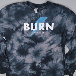 Burn Boot Camp Kennesaw Tie Dye Sweatshirt Medium Independent Trading Co Crewnec